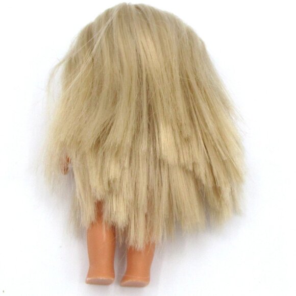 Simba Blonde Mini Doll 4.5" With Blue Eyes & Long Hair Collectible i - Picture 3 of 4